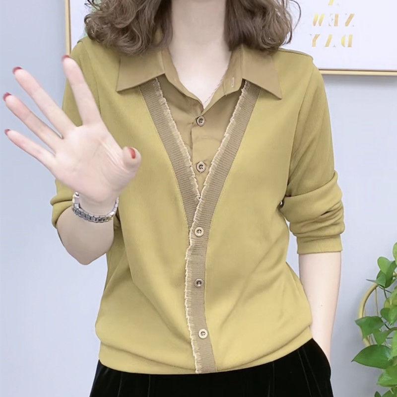 Women s Spring 2025 Long Sleeve Layered Blouse - Fashionable Belly-Cover Top 2XL for 110-120 lbs жовтий/гірчичний
Women s Spring 2025 Long Sleeve Layered Blouse - Fashionable Belly-Cover Top 2XL for 110-120 lbs жовтий/гірчичний