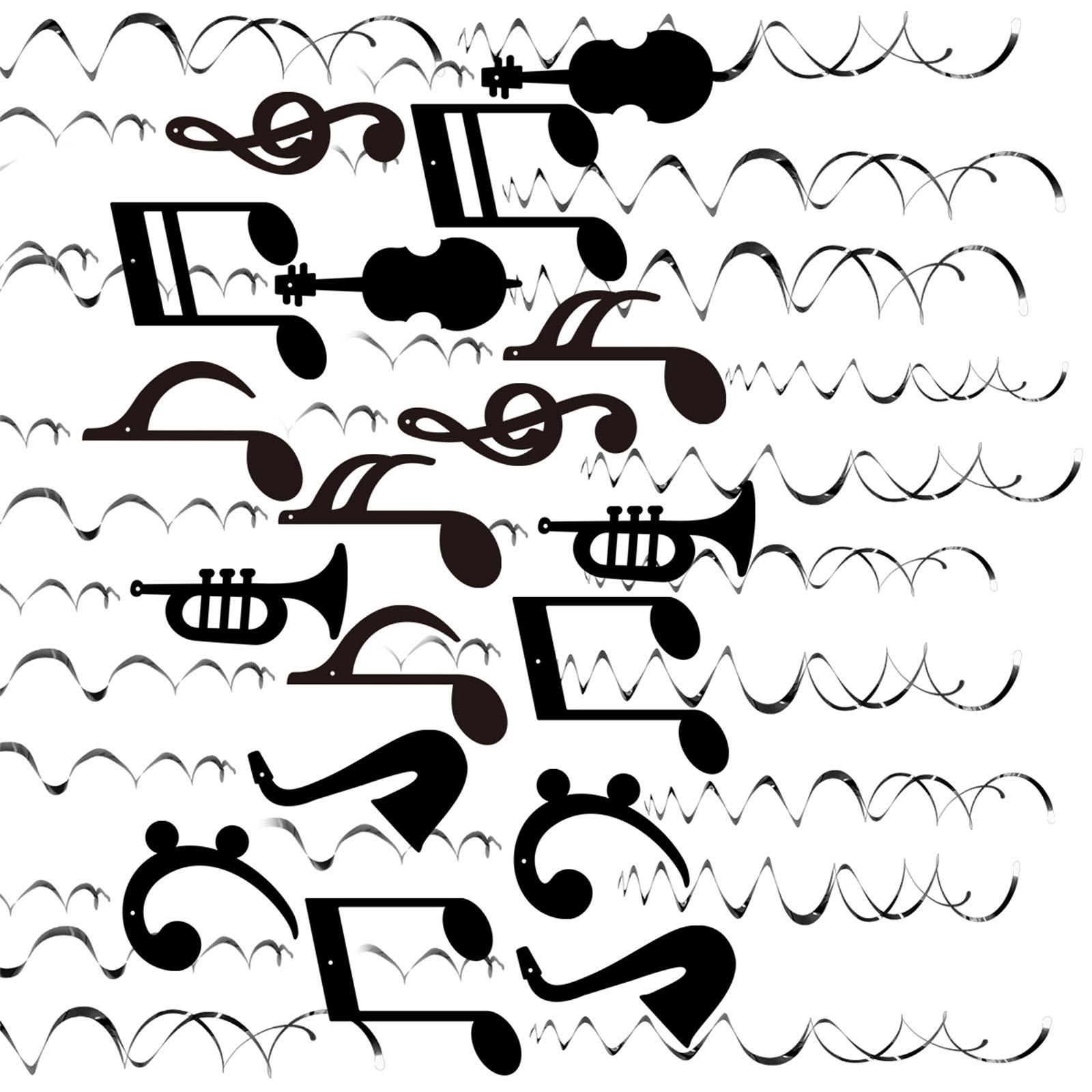 30Pieces Music Notes Spirals Party Decorations for Home Decorations and Classroom Celebrations
30Pieces Music Notes Spirals Party Decorations for Home Decorations and Classroom Celebrations