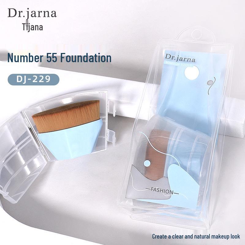 Tijuana No. 55 Streak-Free Foundation Brush: Non-Absorbent, Easy-Apply Makeup Brush with Portable Storage Box.
Tijuana No. 55 Streak-Free Foundation Brush: Non-Absorbent, Easy-Apply Makeup Brush with Portable Storage Box.