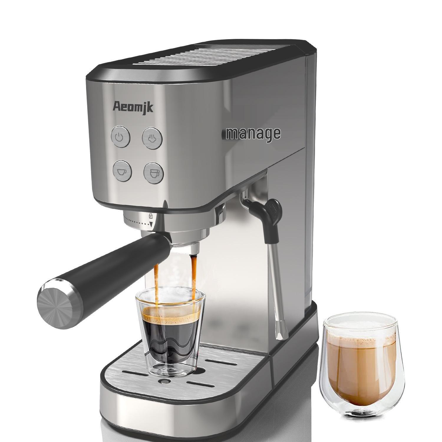 Aeomjk Semi-Automatic All-in-One Italian Espresso & Milk Frothing Coffee Machine 5020 US Standard 110-120V
Aeomjk Semi-Automatic All-in-One Italian Espresso & Milk Frothing Coffee Machine 5020 US Standard 110-120V