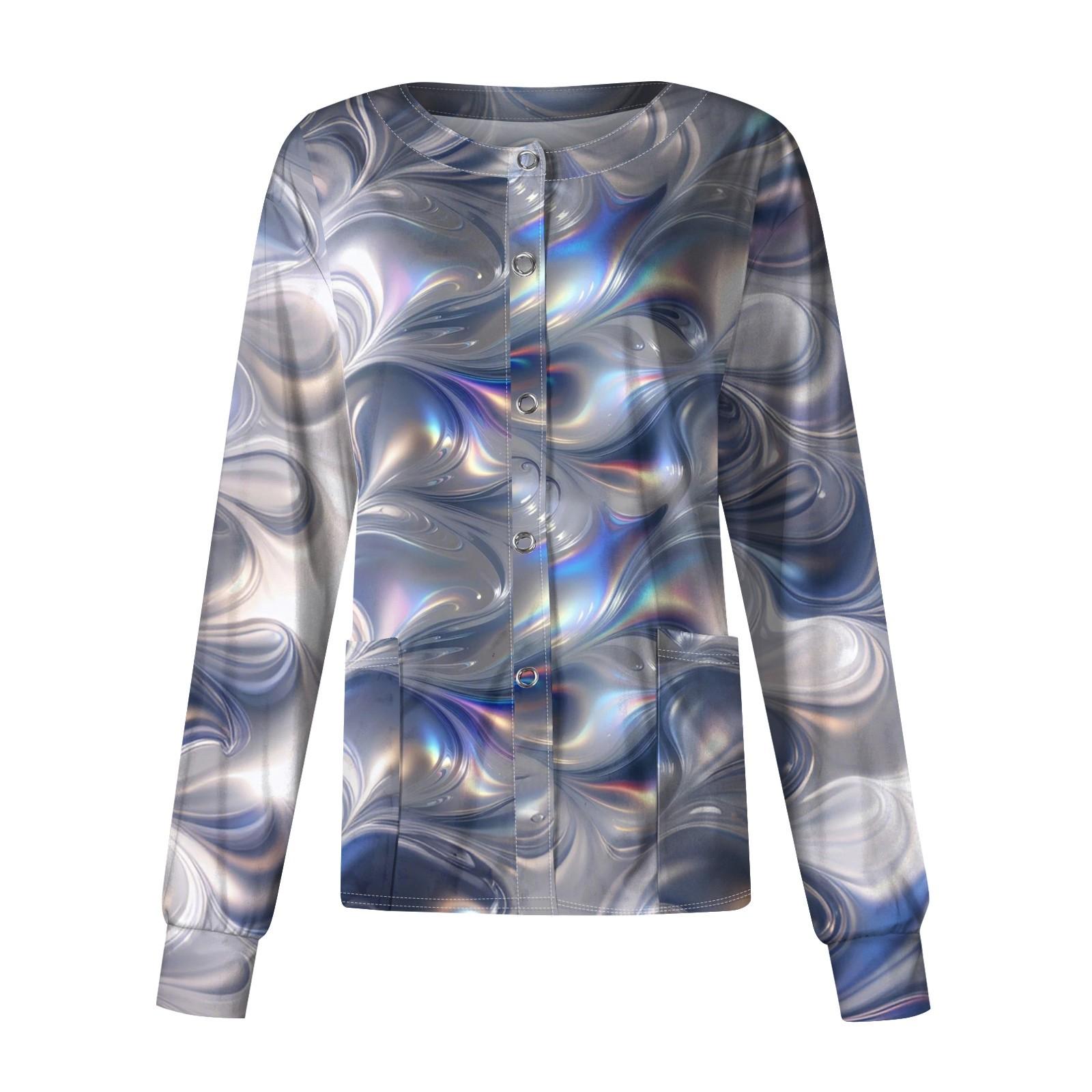 Женский рабочий однобортный защитный комбинезон с длинным рукавом и напечатанным карманом, воротником-стойкой, кардиган, куртка, топ L серебряный
Женский рабочий однобортный защитный комбинезон с длинным рукавом и напечатанным карманом, воротником-стойкой, кардиган, куртка, топ L серебряный