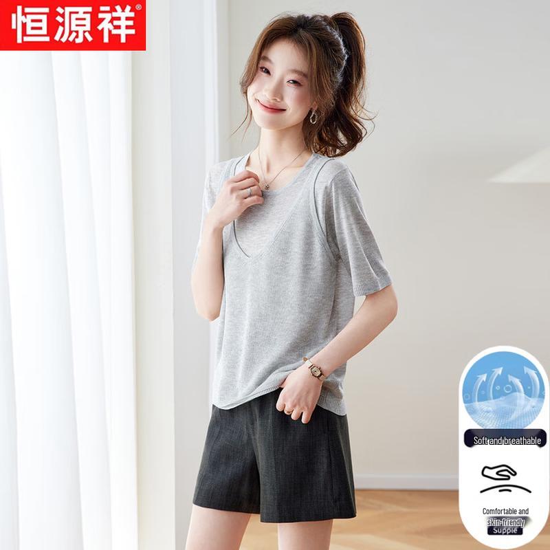 Hengyuanxiang Women s Casual Short Sleeve T-Shirt M
Hengyuanxiang Women s Casual Short Sleeve T-Shirt M