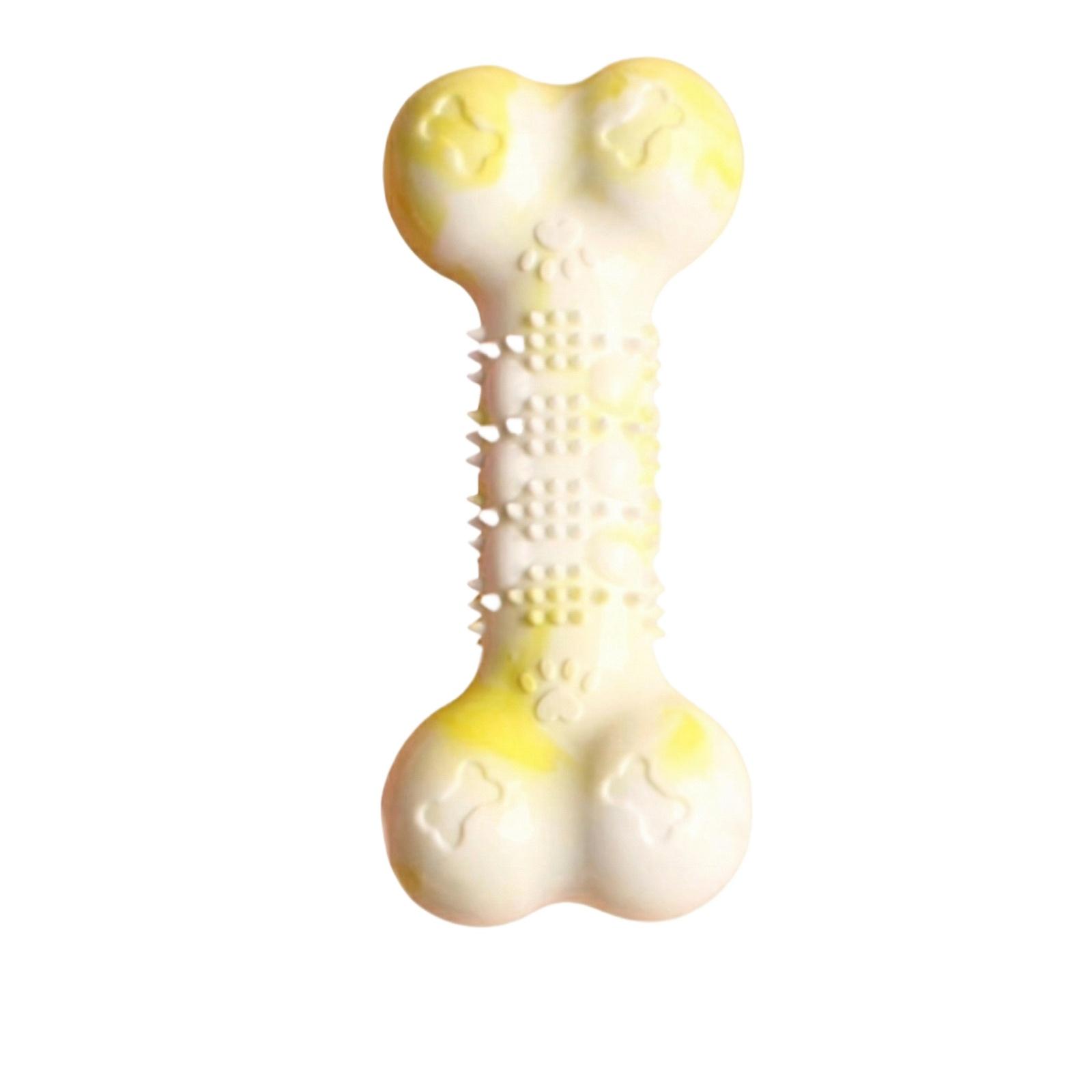 Durable Dog Chew Toy Bone Shape with Textured Surface for Medium and Large Breeds Pet Play and Dental Care one size жовтий
Durable Dog Chew Toy Bone Shape with Textured Surface for Medium and Large Breeds Pet Play and Dental Care one size жовтий
