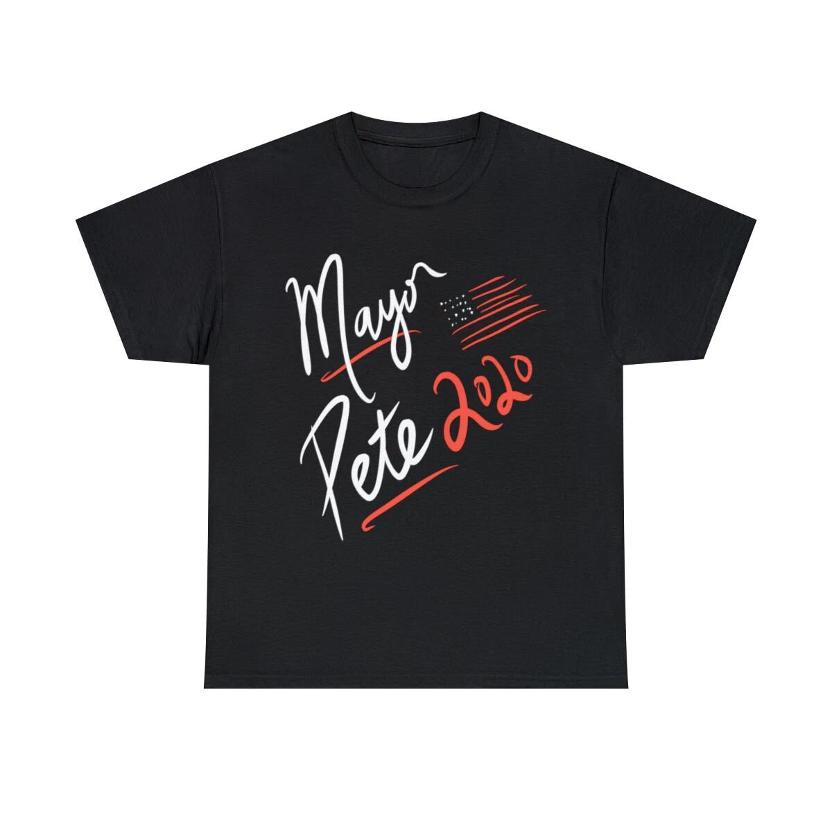 Mayor Pete Buttigieg 2020 Graphic Tee Shirt, S-5XL S
Mayor Pete Buttigieg 2020 Graphic Tee Shirt, S-5XL S