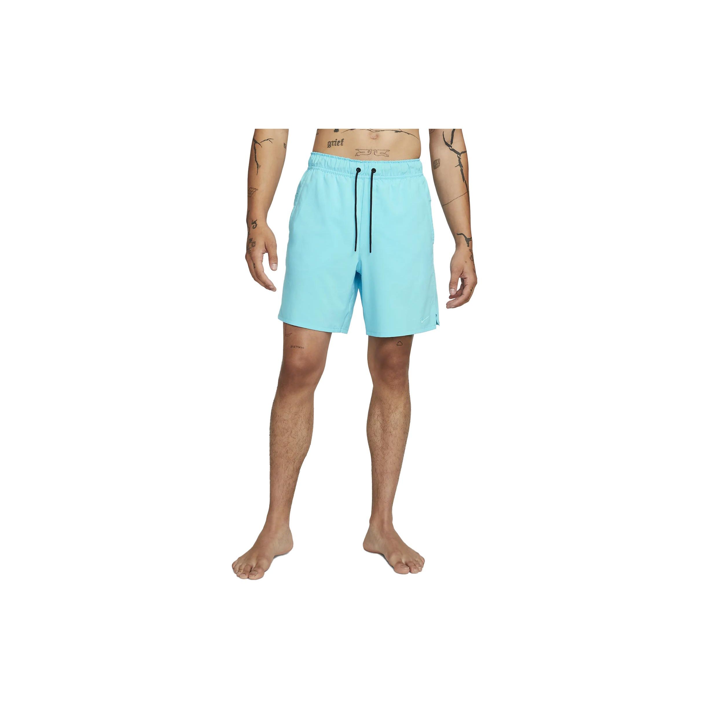 Nike Dri-FIT Unlimited Solid High-Waisted Drawstring Shorts Men Shorts Cyan DV9340-416 M
Nike Dri-FIT Unlimited Solid High-Waisted Drawstring Shorts Men Shorts Cyan DV9340-416 M