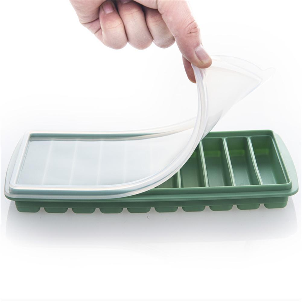 10 Cavities Ice Cube Tray With High Permeability Silica Gel Cover Ice Maker Bamboo green#0
10 Cavities Ice Cube Tray With High Permeability Silica Gel Cover Ice Maker Bamboo green#0