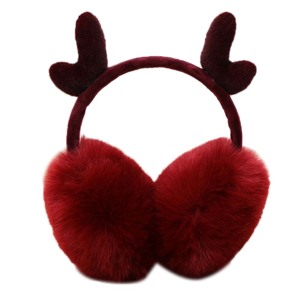 Fashion Women Girls Winter Ear Warmer Earmuffs Cat Ear Muffs Plush Elastic Outdoor Winter Ear Covers Ear Warmers винний
Fashion Women Girls Winter Ear Warmer Earmuffs Cat Ear Muffs Plush Elastic Outdoor Winter Ear Covers Ear Warmers винний