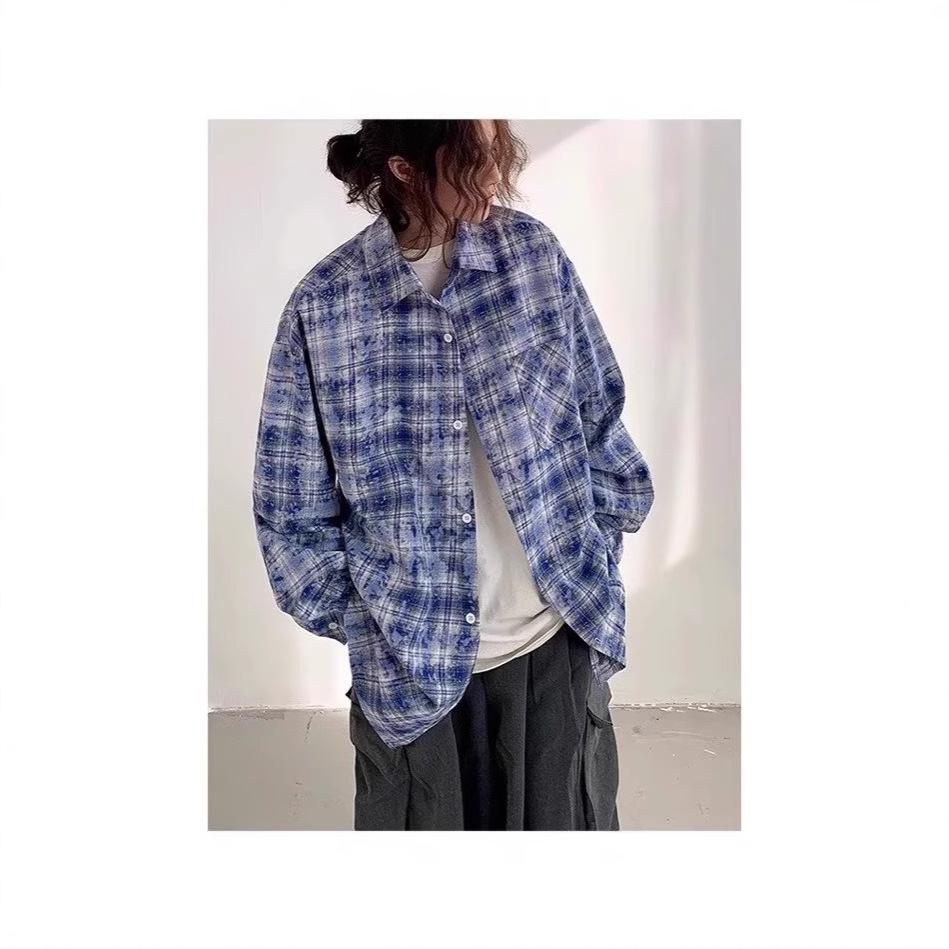 Unisex Korean-Japanese Plaid Summer 2025 Trendy Loose Long-Sleeve Casual Shirt/Jacket M
Unisex Korean-Japanese Plaid Summer 2025 Trendy Loose Long-Sleeve Casual Shirt/Jacket M