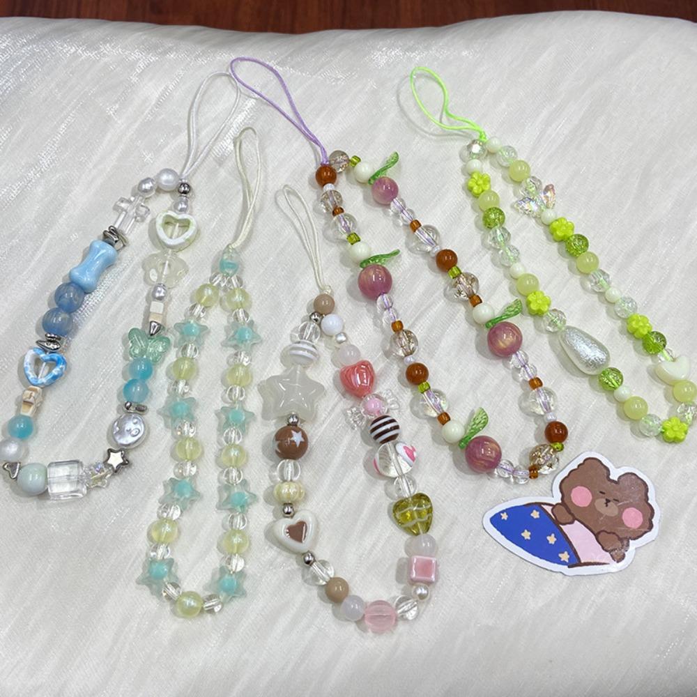 Y2K Mobile Phone Pendant Flower Mobile Phone Strap Beaded Phone Chain Women Girls style 3
Y2K Mobile Phone Pendant Flower Mobile Phone Strap Beaded Phone Chain Women Girls style 3
