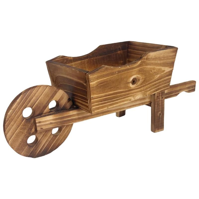 Cart Shape Wood Flower Basin Plant Pot For Various Plant Displaying Various Succulents Plant And Flower 1
Cart Shape Wood Flower Basin Plant Pot For Various Plant Displaying Various Succulents Plant And Flower 1