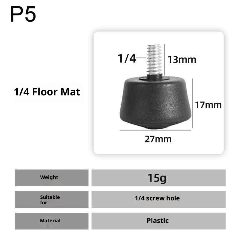 1Pc Universal Anti-slip Rubber Foot Pad Feet Spike 3/8 Inch 1/4 Inch M8 Photography Accessories For Tripod Monopod
1Pc Universal Anti-slip Rubber Foot Pad Feet Spike 3/8 Inch 1/4 Inch M8 Photography Accessories For Tripod Monopod