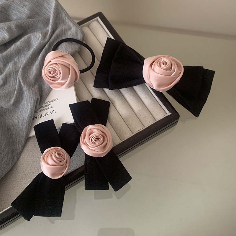 Korean Pink Rose Bow Hair Clip for Women Vintage Elegant Solid Color Side Clip Duckbill Clip Barrettes Hair Accessories
Korean Pink Rose Bow Hair Clip for Women Vintage Elegant Solid Color Side Clip Duckbill Clip Barrettes Hair Accessories