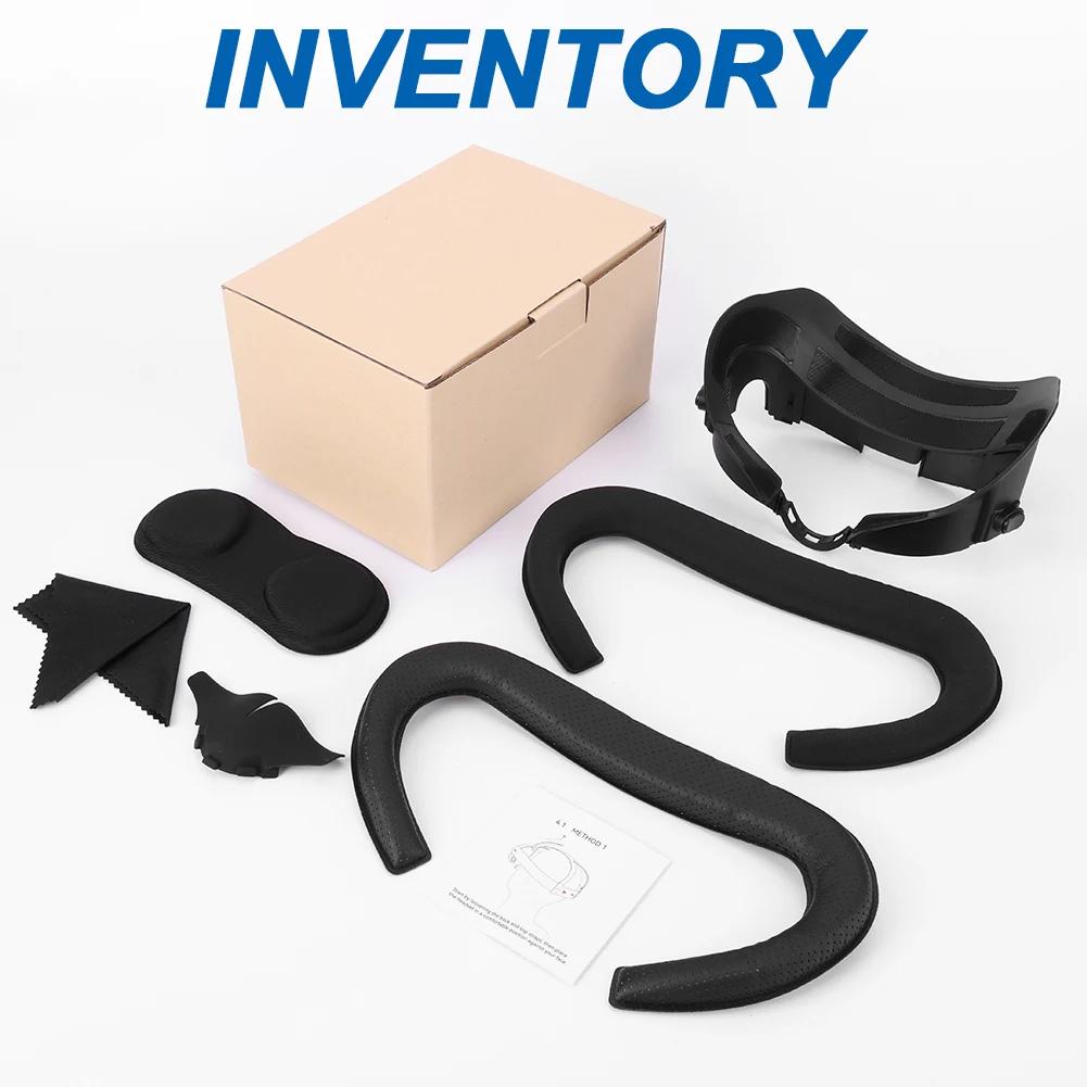 6 в 1 защитная маска для лица Meta Quest 3 VR, сменный лицевой интерфейс, искусственная кожа, носовая накладка, препятствующая протеканию, аксессуары Quest3
6 в 1 защитная маска для лица Meta Quest 3 VR, сменный лицевой интерфейс, искусственная кожа, носовая накладка, препятствующая протеканию, аксессуары Quest3