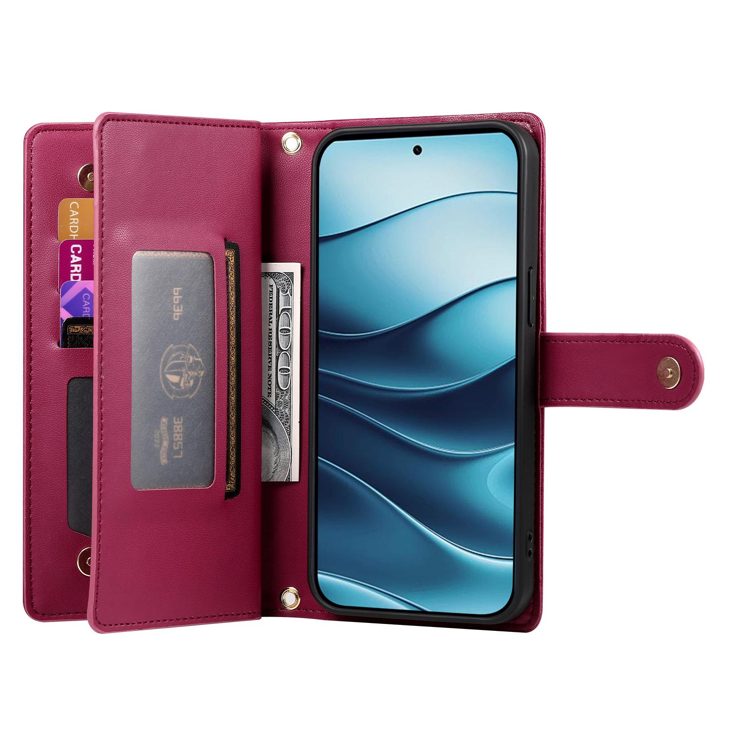 DF-011 For Xiaomi Redmi Note 14 4G (163.25x76.55x8.16mm) Case Zipper Pocket Wallet Leather Phone Cover with Straps Purple
DF-011 For Xiaomi Redmi Note 14 4G (163.25x76.55x8.16mm) Case Zipper Pocket Wallet Leather Phone Cover with Straps Purple