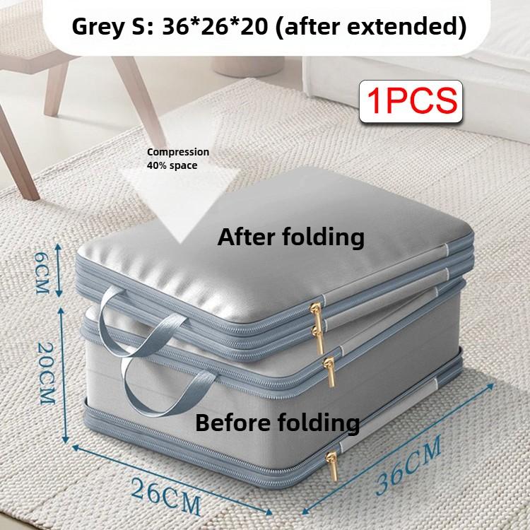 Portable Compression Bags for Travel, Lightweight & Durable Space Saving Bags Clothes Storage Organizer, Foldable Packing Cubes
Portable Compression Bags for Travel, Lightweight & Durable Space Saving Bags Clothes Storage Organizer, Foldable Packing Cubes