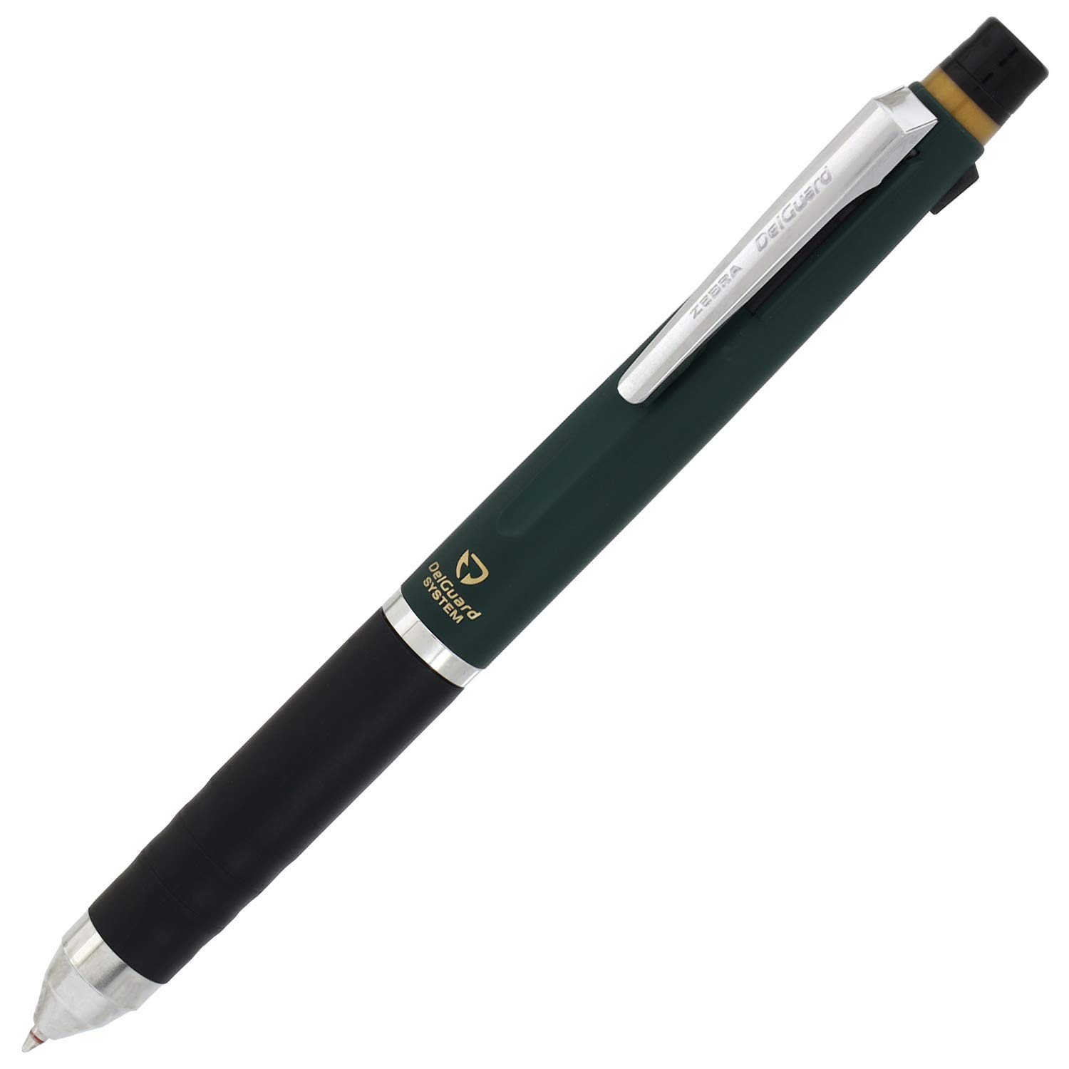 Многофункциональная ручка ZEBRA 2 цвета Sharp Delguard 2C Matte Dark Green + P-B2SA85-AZ-MTDG
Многофункциональная ручка ZEBRA 2 цвета Sharp Delguard 2C Matte Dark Green + P-B2SA85-AZ-MTDG