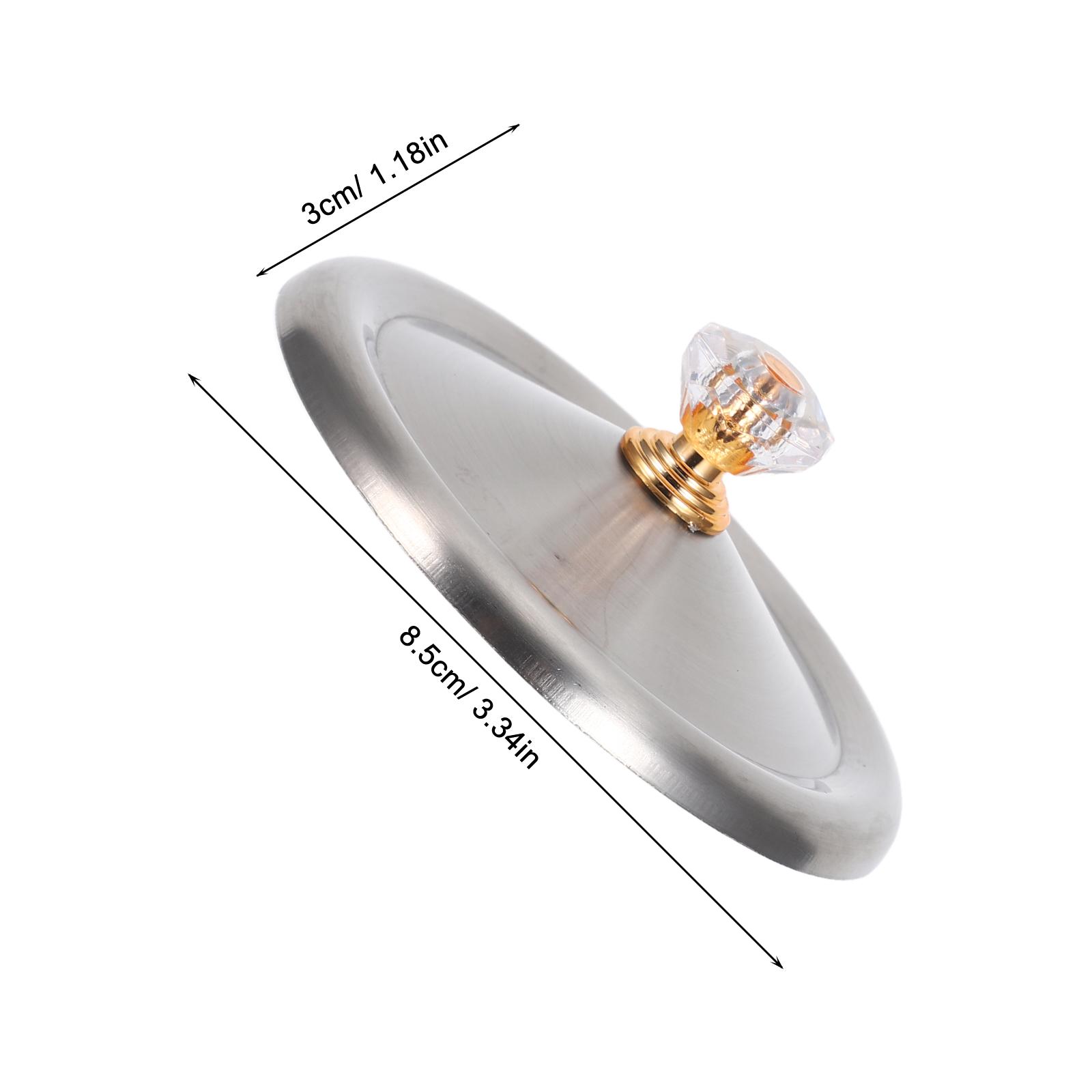 Stainless Steel Mug Lid Replacement Leak-Proof Heat Resistant Tumbler Lid Kitchen Hot Drink Cover for Coffee Tea Cup 7.5-8Cm
Stainless Steel Mug Lid Replacement Leak-Proof Heat Resistant Tumbler Lid Kitchen Hot Drink Cover for Coffee Tea Cup 7.5-8Cm
