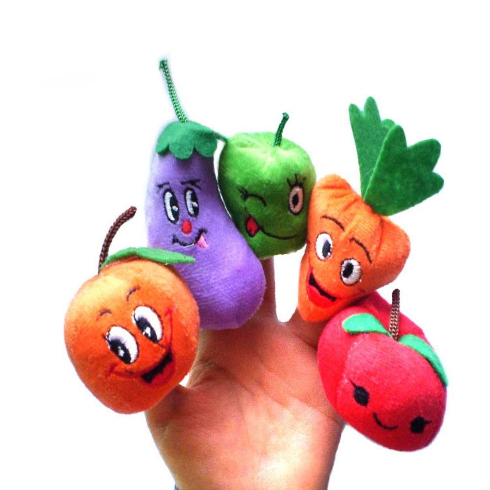 10 PCS Cartoon Fruit/Vegetable Finger Puppets Toys Cute Role-Playing Puppets Toddlers 10pcs Finger Puppets Toys
10 PCS Cartoon Fruit/Vegetable Finger Puppets Toys Cute Role-Playing Puppets Toddlers 10pcs Finger Puppets Toys