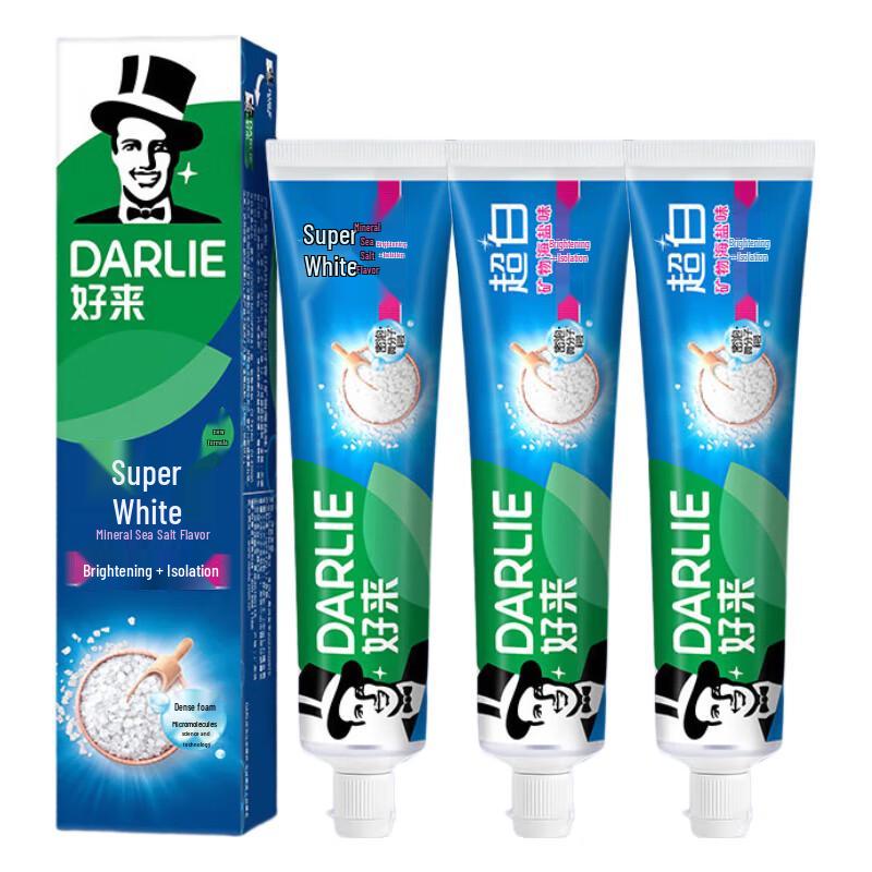 Darlie All Shiny White Mineral Salt Toothpaste
Darlie All Shiny White Mineral Salt Toothpaste