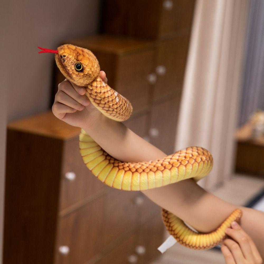 Plush Year of The Snake Plush Toy Fake Anaconda Snake Stuffed Plush Doll Mischievous Style J
Plush Year of The Snake Plush Toy Fake Anaconda Snake Stuffed Plush Doll Mischievous Style J