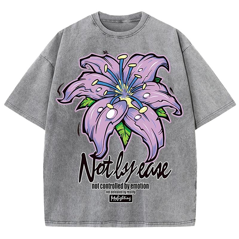 Vibrant Blooming Flower Print Retro T-shirt men s and women s loose breathable water wash vintage comfortable T-shirt S
Vibrant Blooming Flower Print Retro T-shirt men s and women s loose breathable water wash vintage comfortable T-shirt S