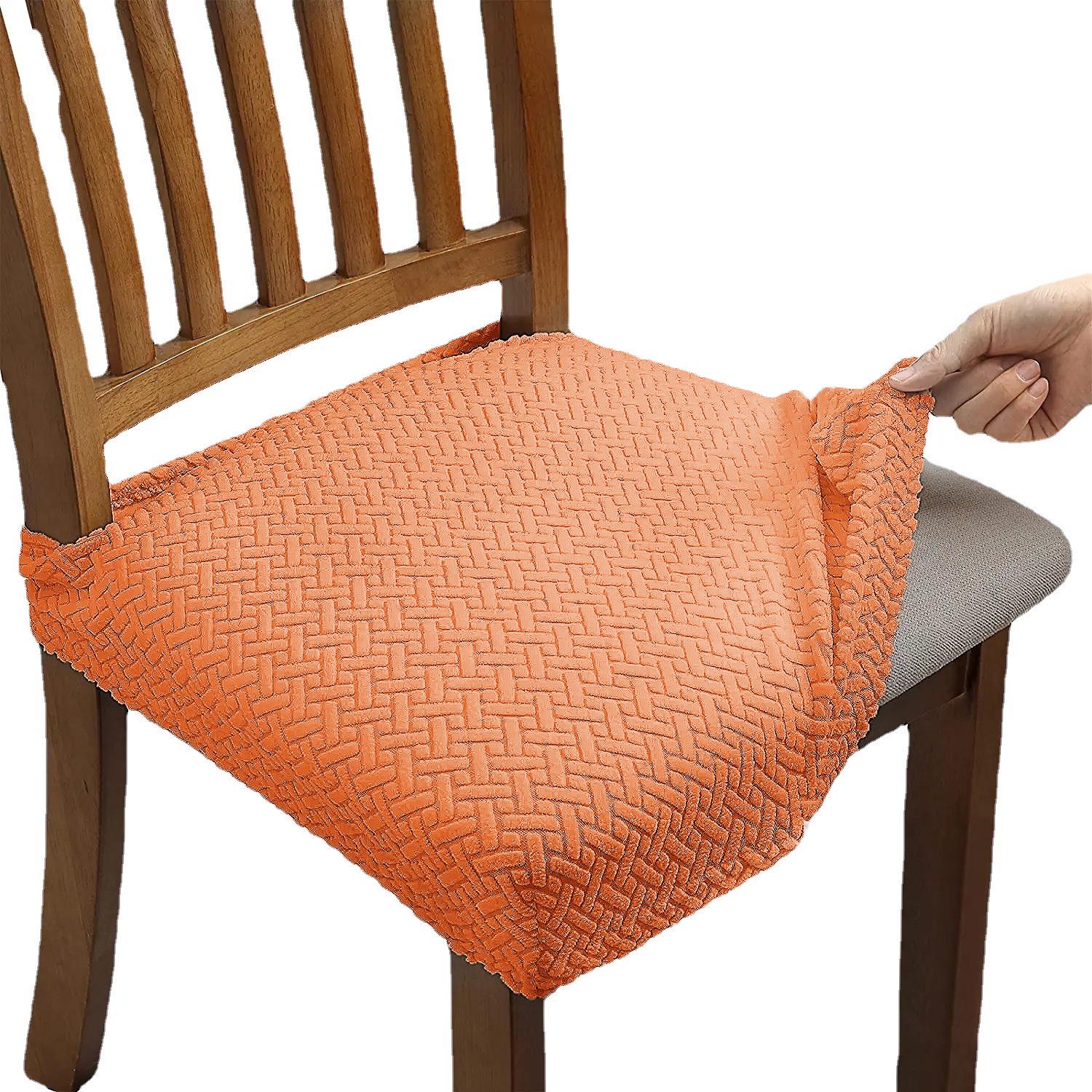 Solid Color Elastic Jacquard Chair Cushion Cover for Hotel and Home Dining Chairs Type T05 (200gsm)
Solid Color Elastic Jacquard Chair Cushion Cover for Hotel and Home Dining Chairs Type T05 (200gsm)