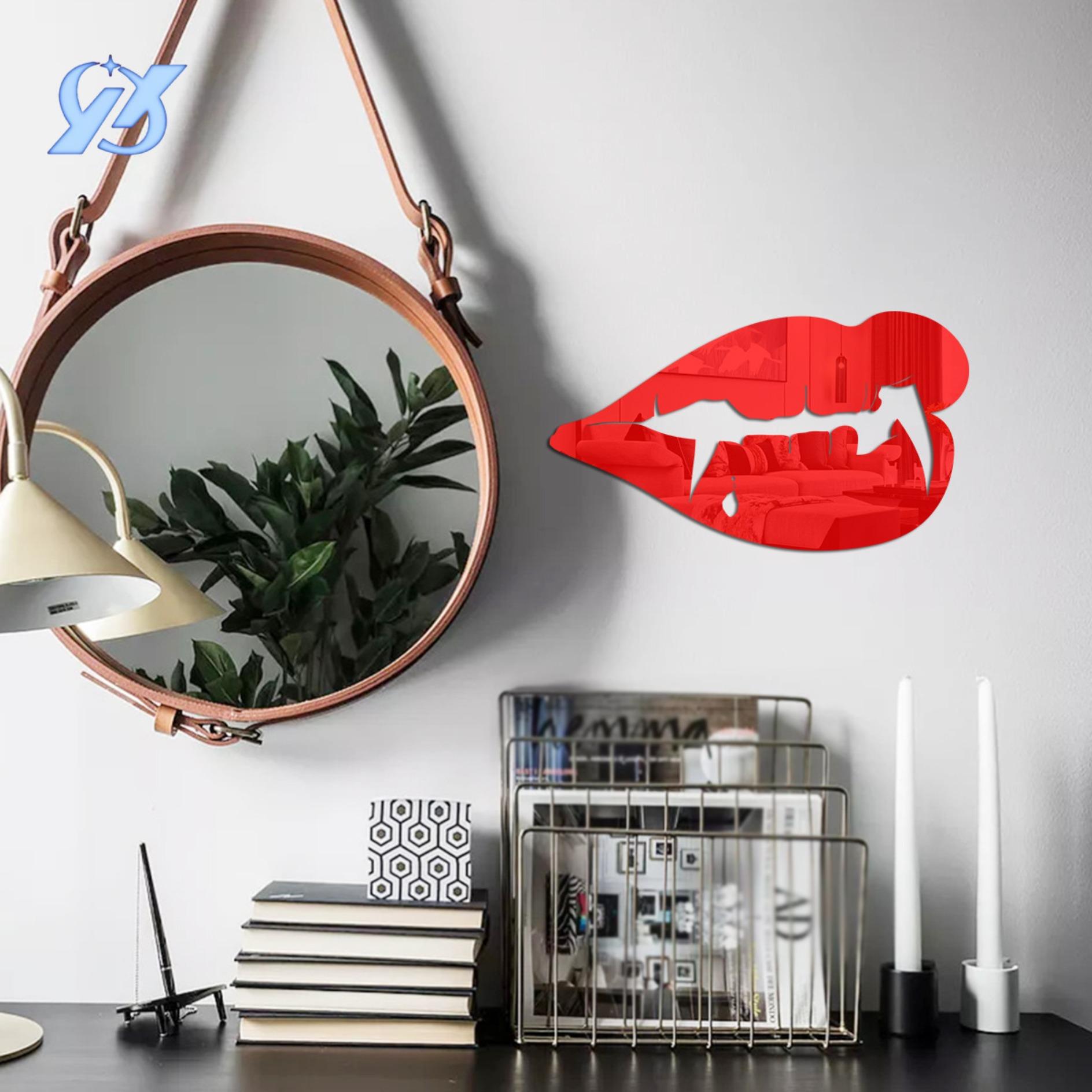 Sexy red lips direct selling acrylic wall stickers decoration bedroom room background wall
Sexy red lips direct selling acrylic wall stickers decoration bedroom room background wall