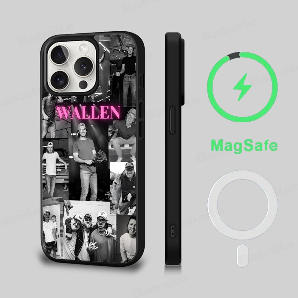 M-Morgan Wallen Phone Case Magesafe Magnetic Wireless Charge Case For iPhone 16 11 12 13 14 15 Pro Max Plus Mini iPhone 13 Mini
M-Morgan Wallen Phone Case Magesafe Magnetic Wireless Charge Case For iPhone 16 11 12 13 14 15 Pro Max Plus Mini iPhone 13 Mini