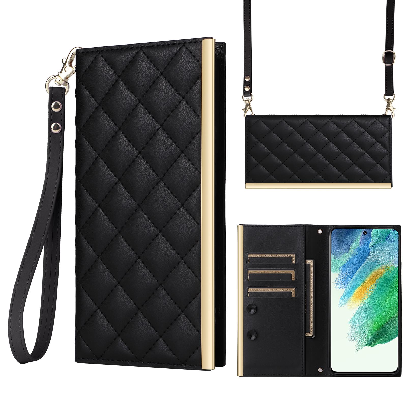 For Samsung Galaxy S21 FE 5G Leather Case Suction Cup 3 Card Slots Phone Cover Black
For Samsung Galaxy S21 FE 5G Leather Case Suction Cup 3 Card Slots Phone Cover Black