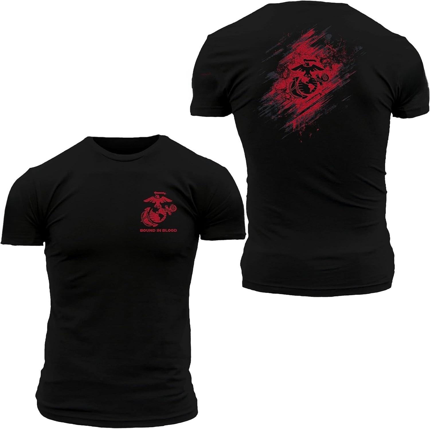 Grunt Style USMC Bound in Blood TShirt 100 Cotton ONeck Short Sleeve Summer Casual Mens Tshirt Streetwear S
Grunt Style USMC Bound in Blood TShirt 100 Cotton ONeck Short Sleeve Summer Casual Mens Tshirt Streetwear S