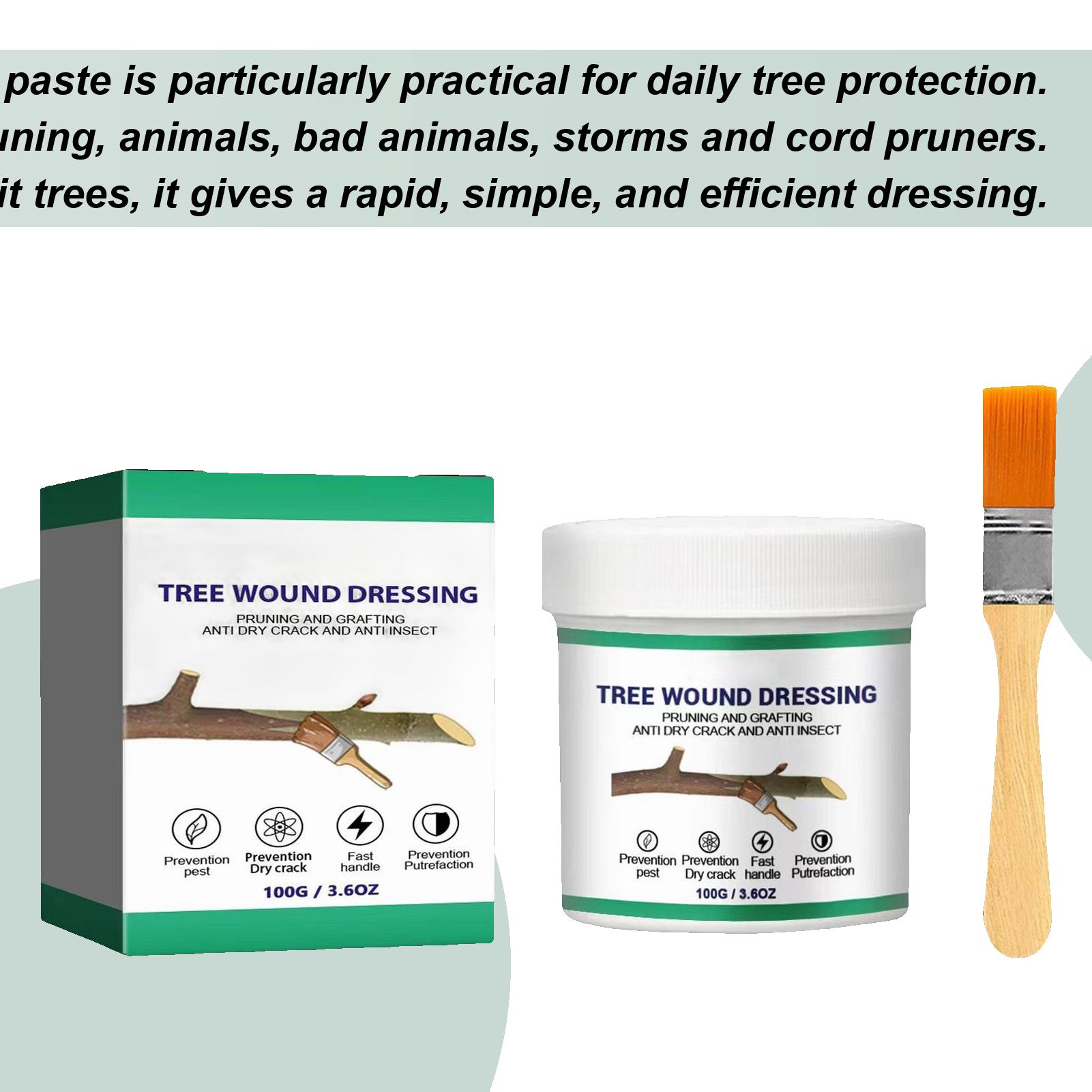 Tree Wound Pruning Sealer Plant Grafting Pruning Sealer With Brush Bonsai Cut Wound Paste Tree Repair Agent Repair Tools CN
Tree Wound Pruning Sealer Plant Grafting Pruning Sealer With Brush Bonsai Cut Wound Paste Tree Repair Agent Repair Tools CN