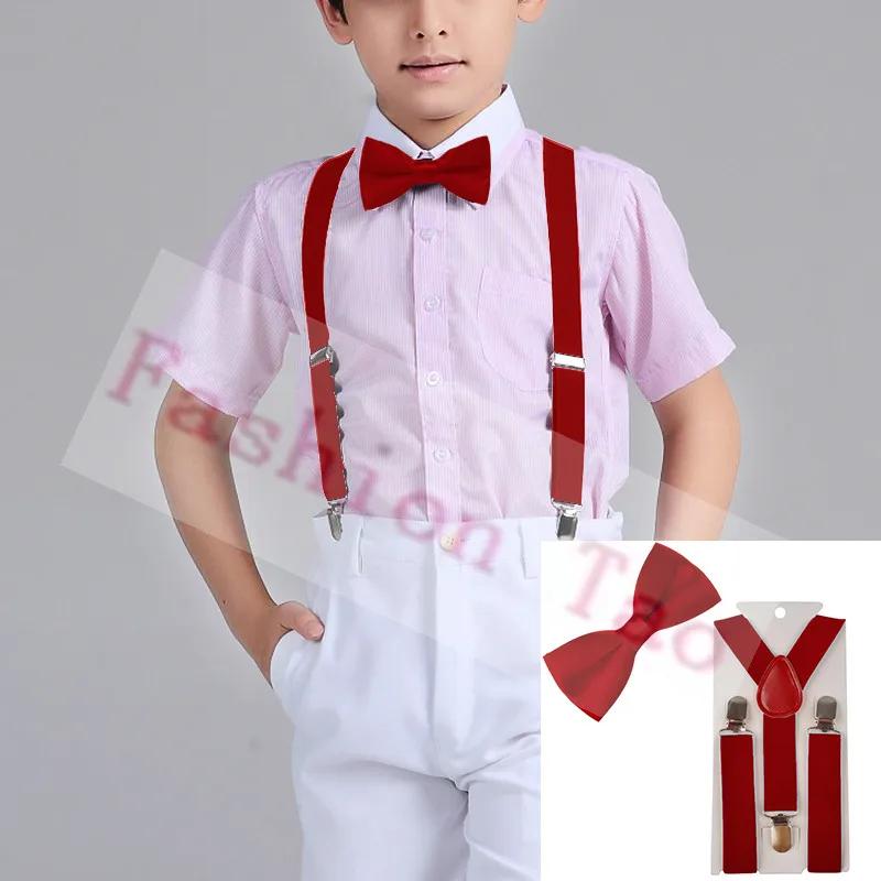 2 PCS Red Color Children Kids Bowtie Butterfly Braces Sets Boys Suspenders Wedding Party set Bow tie Wtr0003a02 червоний
2 PCS Red Color Children Kids Bowtie Butterfly Braces Sets Boys Suspenders Wedding Party set Bow tie Wtr0003a02 червоний