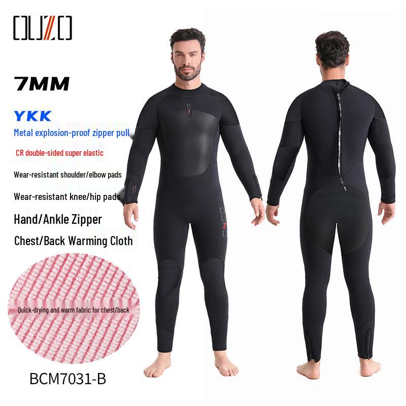 Гидрокостюм OUZO7mm CR Super Elastic с длинным рукавом - Толстый, Защищающий от холода для серфинга, фридайвинга и подводного плавания XL
Гидрокостюм OUZO7mm CR Super Elastic с длинным рукавом - Толстый, Защищающий от холода для серфинга, фридайвинга и подводного плавания XL