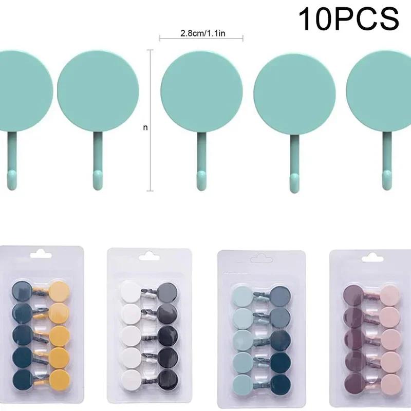 10 Pack Adhesive Hooks Free Punching Towel Key Hooks Wall Hanging Hooks For Home, Kitchen, Bathroom, Office
10 Pack Adhesive Hooks Free Punching Towel Key Hooks Wall Hanging Hooks For Home, Kitchen, Bathroom, Office