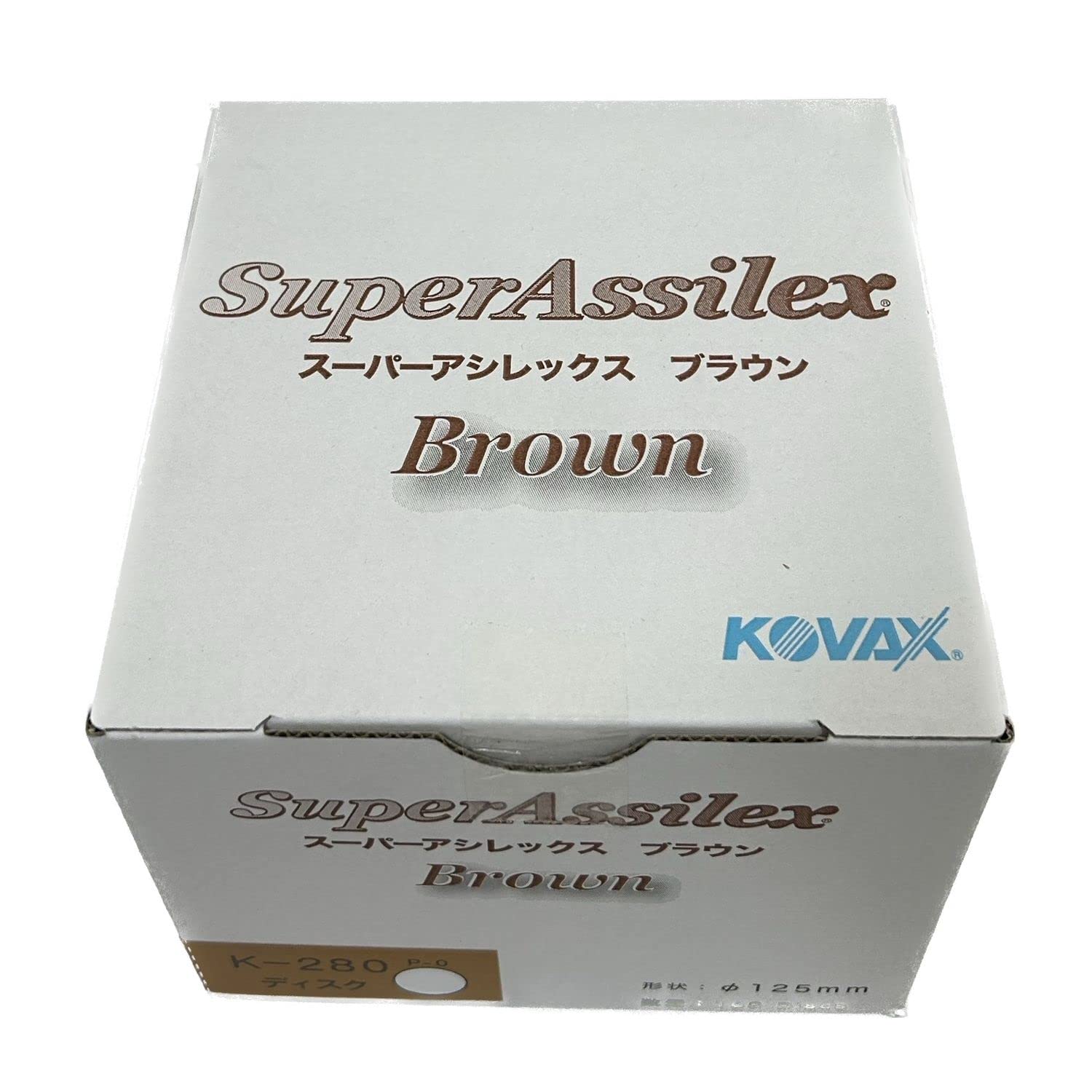 Kovacs Super Assilex discs 7911 Brown Phi Co., Ltd. Disc/100 K-280 (125 P-0) коричневий
Kovacs Super Assilex discs 7911 Brown Phi Co., Ltd. Disc/100 K-280 (125 P-0) коричневий