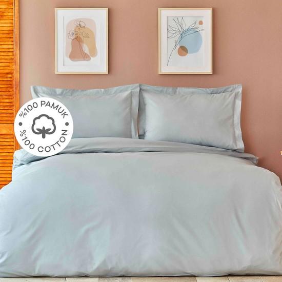 Karaca Home Back To Basic Комплект пододеяльников королевского размера из 100% хлопка, синий
Karaca Home Back To Basic Комплект пододеяльников королевского размера из 100% хлопка, синий