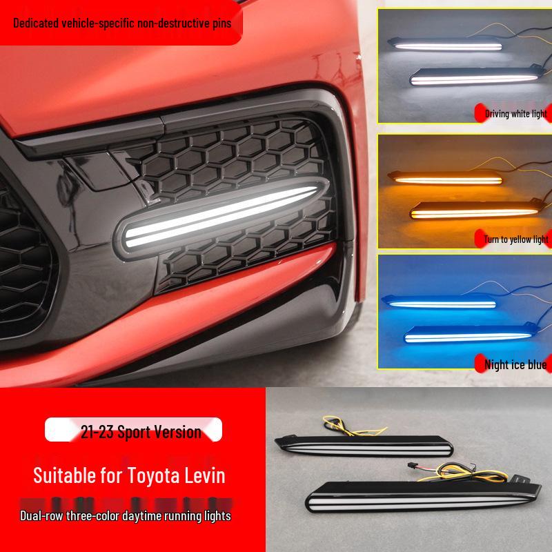 LED Daytime Running Lights for 2021-2023 Toyota Levin/Corolla Sport Models
LED Daytime Running Lights for 2021-2023 Toyota Levin/Corolla Sport Models