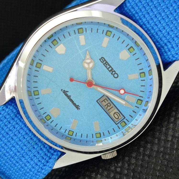 REFURBISHED VINTAGE SEIKO AUTO 7009A JAPAN MENS SKY BLUE WATCH 610b-a317990-9 SKU610b-a317990
REFURBISHED VINTAGE SEIKO AUTO 7009A JAPAN MENS SKY BLUE WATCH 610b-a317990-9 SKU610b-a317990