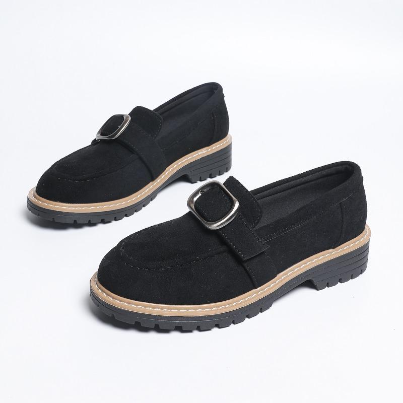Loafer Women s Fashion Round Toe Deep Mouth Metal Buckle Platform Non-slip Block Heel Women s Shoes 43
Loafer Women s Fashion Round Toe Deep Mouth Metal Buckle Platform Non-slip Block Heel Women s Shoes 43