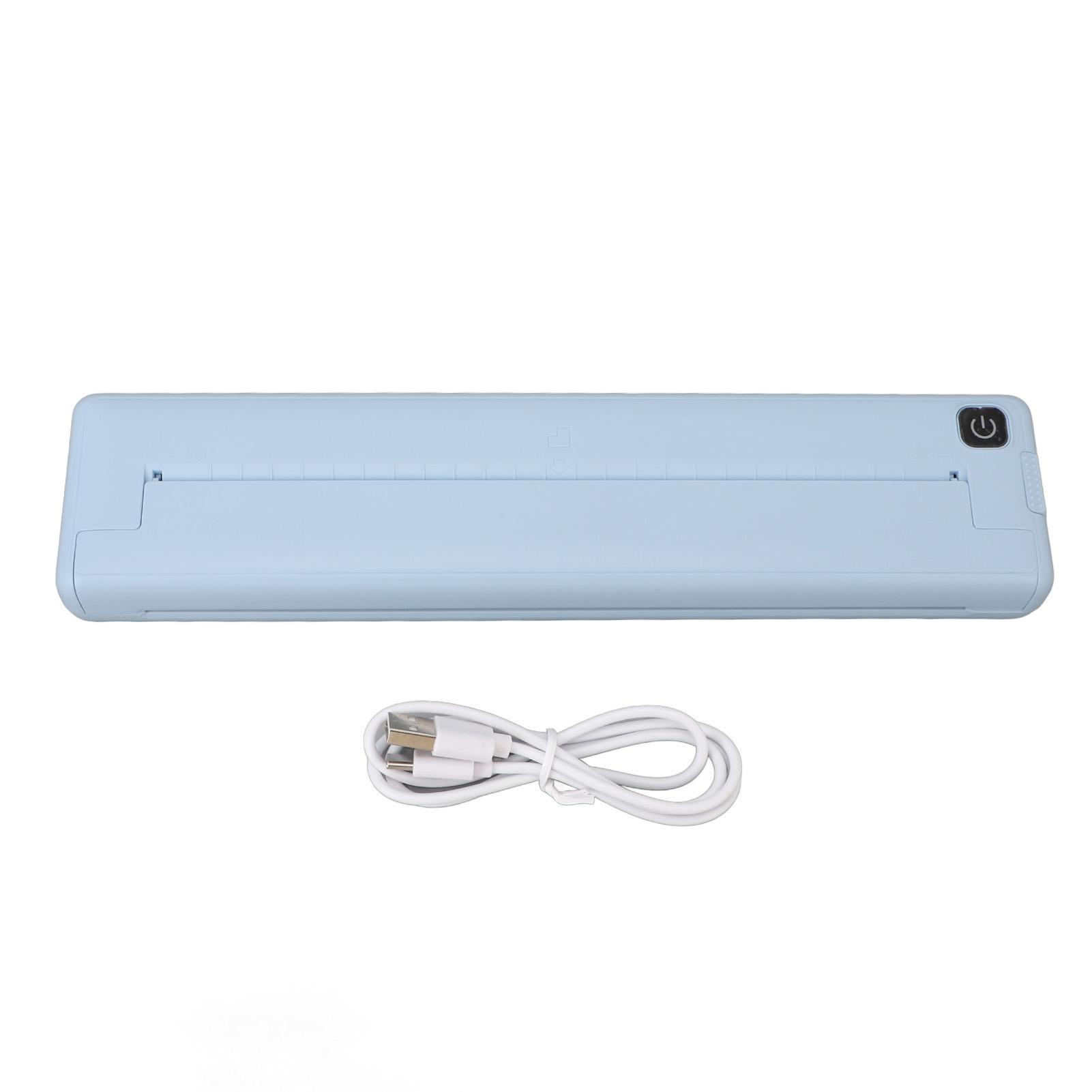 Portable Wireless Printer Bluetooth A4 Thermal Inkless Printer for Photo Label Receipt Study Notes
Portable Wireless Printer Bluetooth A4 Thermal Inkless Printer for Photo Label Receipt Study Notes