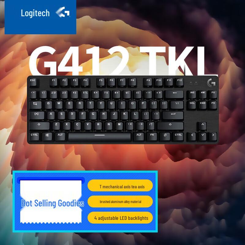 Logitech G412 TKL SE Mechanical Gaming Keyboard
Logitech G412 TKL SE Mechanical Gaming Keyboard
