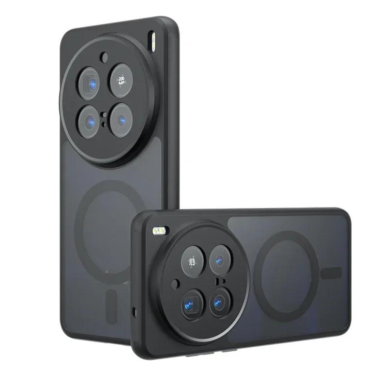 Чохол для телефону для Vivo X200 Pro Mini X100s X100 Ultra Матовий Магнітне притягання Текстура шкіри ТПУ Пластик Напівпрозорий Задній чохол Vivo X200 Pro Mini матовий чорний колір
Чохол для телефону для Vivo X200 Pro Mini X100s X100 Ultra Матовий Магнітне притягання Текстура шкіри ТПУ Пластик Напівпрозорий Задній чохол Vivo X200 Pro Mini матовий чорний колір