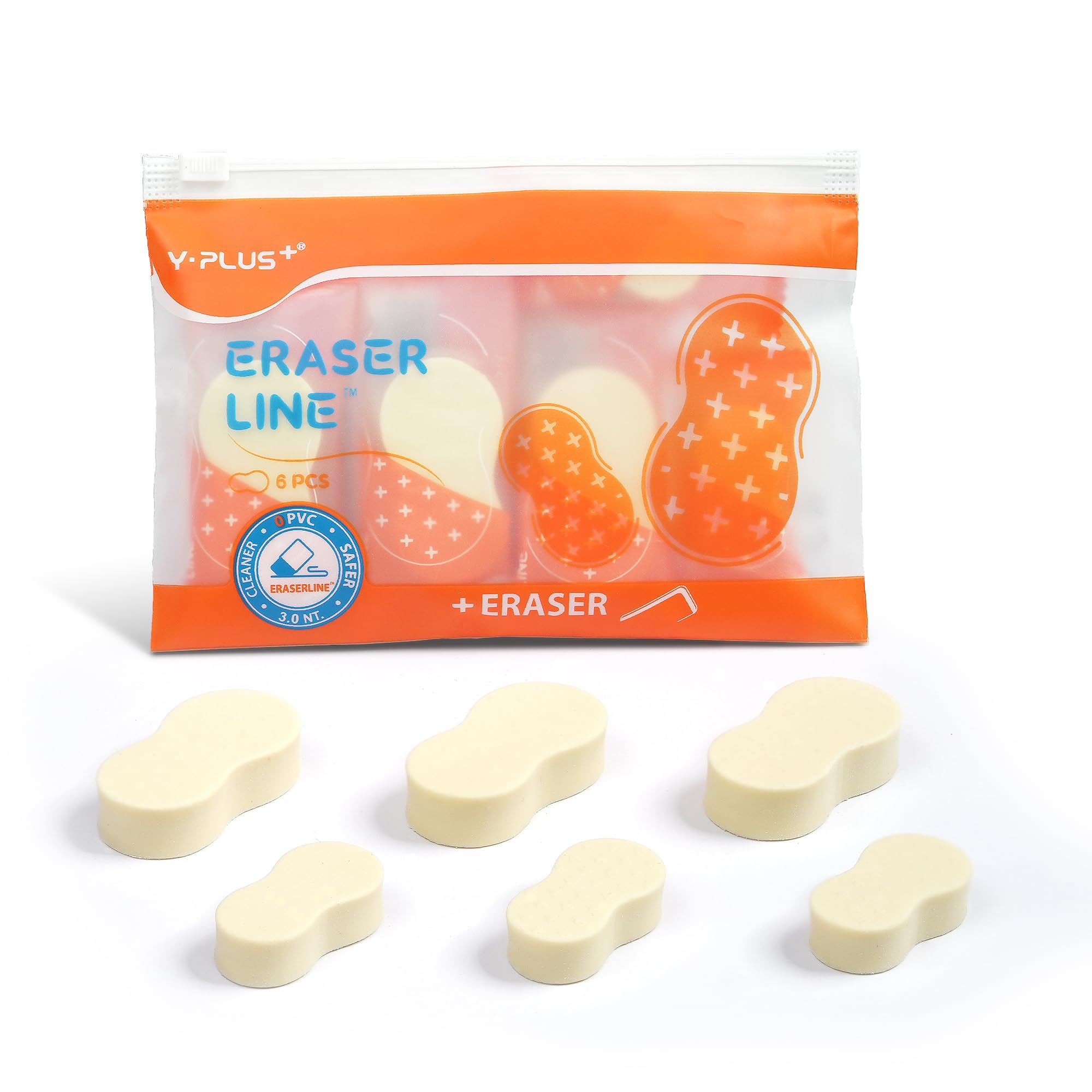 YPLUS Linear Cute Suitable for School and for Elementary School and Eraser, Polymer, White, Office, Students, Children, Artists, 6-Pack белый
YPLUS Linear Cute Suitable for School and for Elementary School and Eraser, Polymer, White, Office, Students, Children, Artists, 6-Pack белый