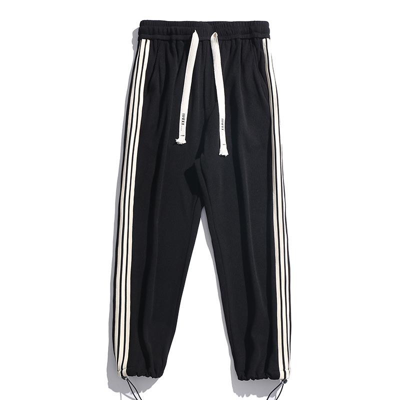 Pants Men s Spring and Autumn New Men s Striped Elastic Casual Sports Nine-Point Pants Tide Tie Feet Loose Sweatpants M
Pants Men s Spring and Autumn New Men s Striped Elastic Casual Sports Nine-Point Pants Tide Tie Feet Loose Sweatpants M