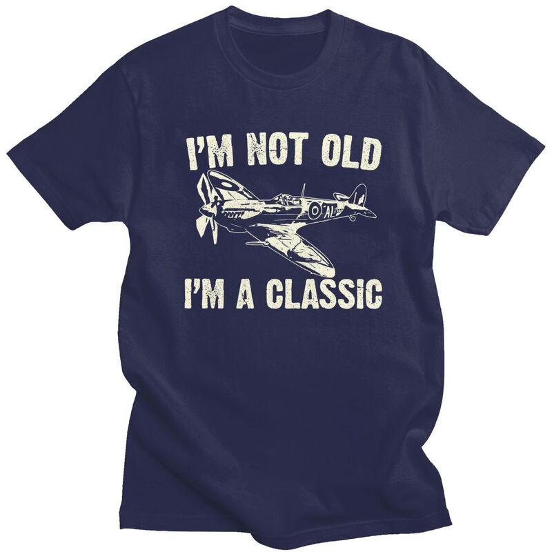 Custom Mens Airplane Aircraft Plane Spitfire T Shirts Short Sleeved Cotton Tshirts Tshirt Fighter Plane WW2 War Pilot Tees 4XL
Custom Mens Airplane Aircraft Plane Spitfire T Shirts Short Sleeved Cotton Tshirts Tshirt Fighter Plane WW2 War Pilot Tees 4XL