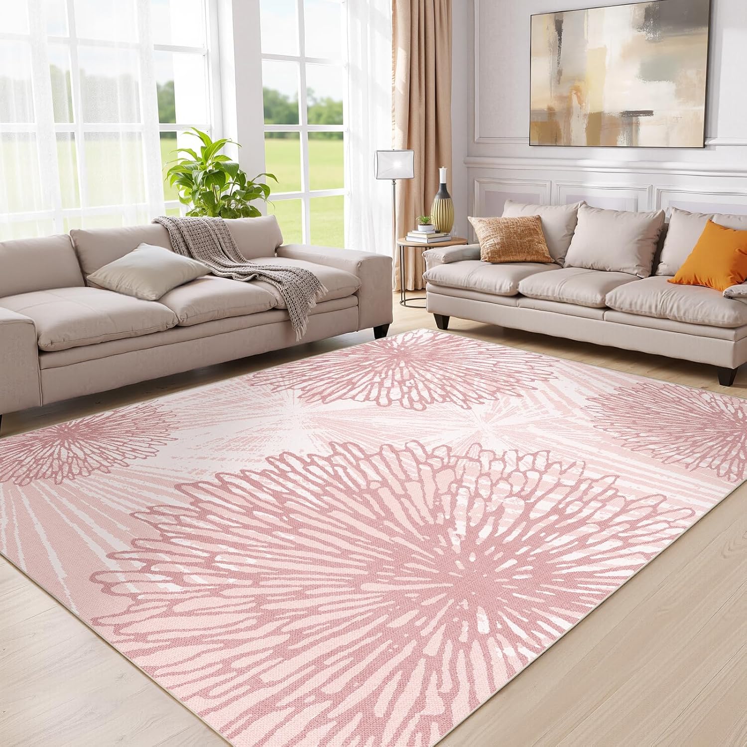 Living Room Area Rugs 9x12: Washable Rug for Bedroom Dining Room Neutral Modern Soft Thin Large Carpet Non-Slip Stain R 50x80cm
Living Room Area Rugs 9x12: Washable Rug for Bedroom Dining Room Neutral Modern Soft Thin Large Carpet Non-Slip Stain R 50x80cm