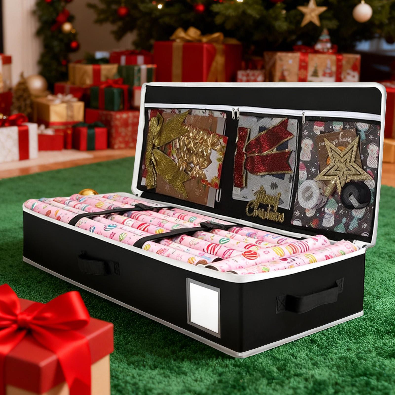 Сумка для зберігання подарункової упаковки на Різдво Водонепроникний органайзер для зберігання під ліжком з посиленими ручками Коробка для зберігання різдвяного пакувального паперу China Mainland
Сумка для зберігання подарункової упаковки на Різдво Водонепроникний органайзер для зберігання під ліжком з посиленими ручками Коробка для зберігання різдвяного пакувального паперу China Mainland