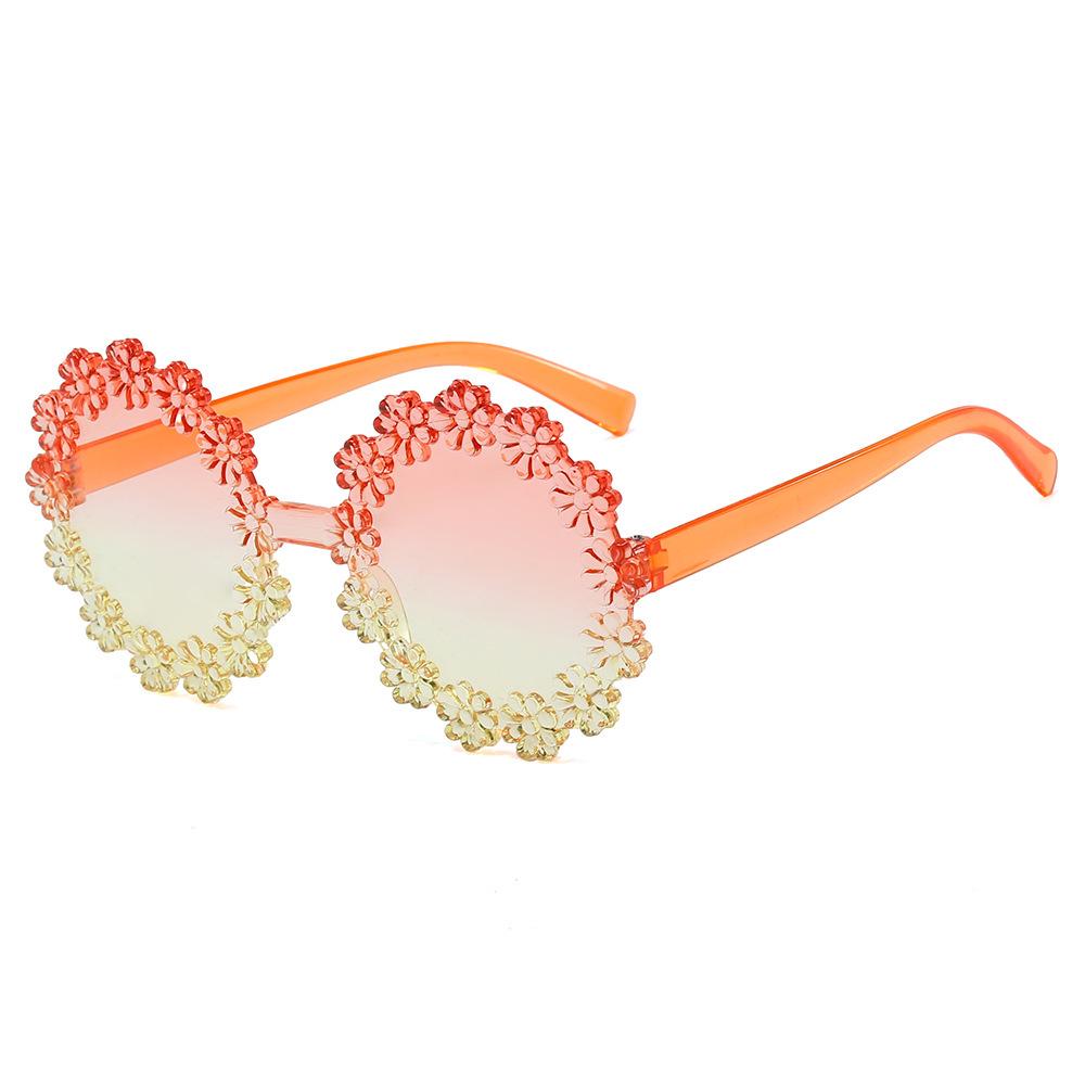 Children s Daisy Flower Round Frame Sunglasses for Beach & Baby Photos
Children s Daisy Flower Round Frame Sunglasses for Beach & Baby Photos
