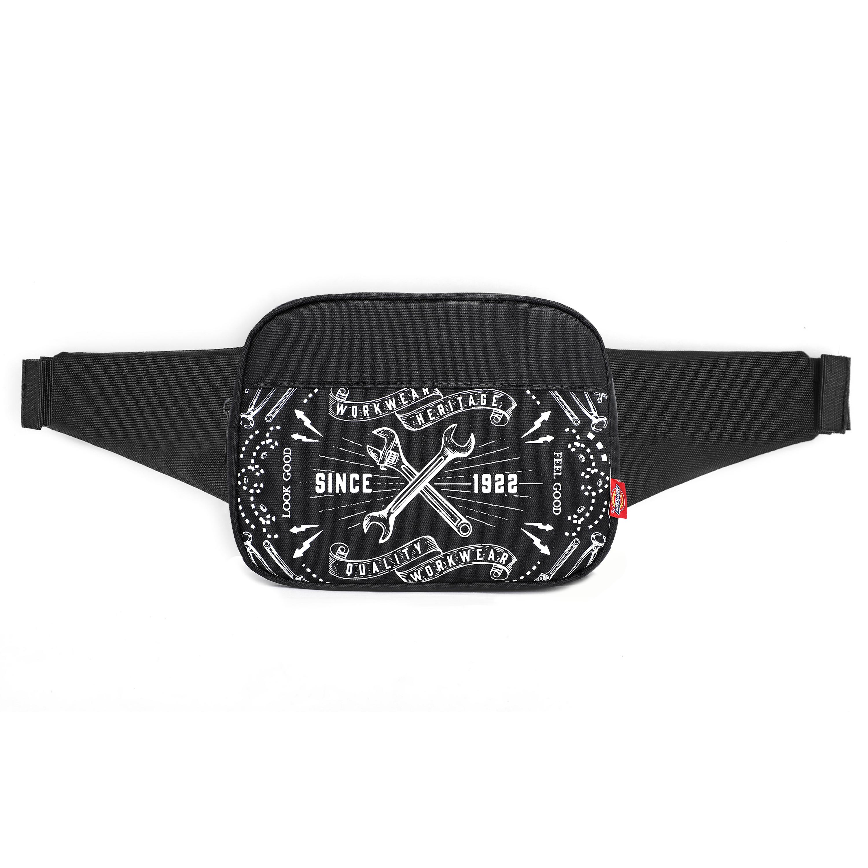 New Dickies Fabric One Shoulder Crossbody Fanny Pack Regular Unisex Black DK009680BLK1 20*5*15CM
New Dickies Fabric One Shoulder Crossbody Fanny Pack Regular Unisex Black DK009680BLK1 20*5*15CM