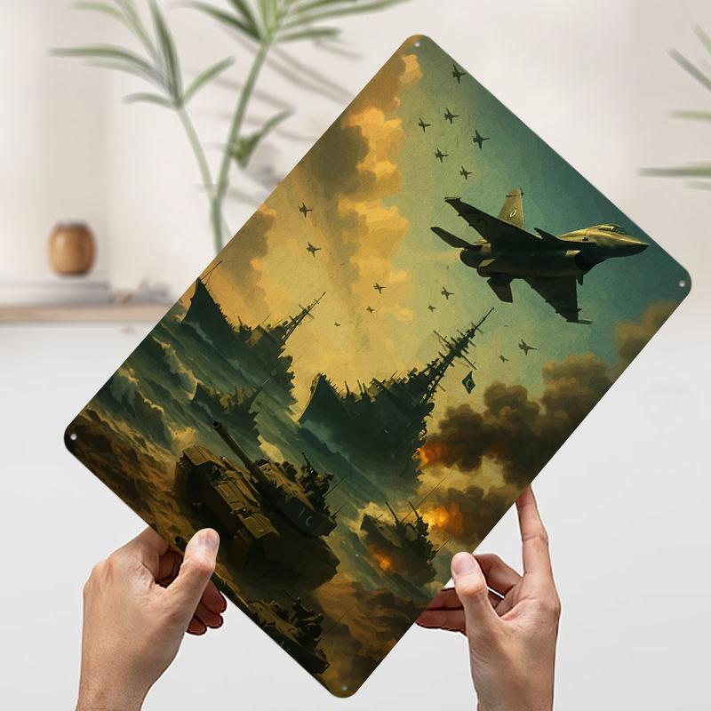Military Aircraft Naval Fleet Metal Poster Customized Wall Art Retro Vintage Tinplate Signs for Office Decoration Room Man Cave 7.9x11.8In(20x30cm)
Military Aircraft Naval Fleet Metal Poster Customized Wall Art Retro Vintage Tinplate Signs for Office Decoration Room Man Cave 7.9x11.8In(20x30cm)